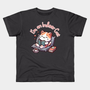 indoor cat Kids T-Shirt